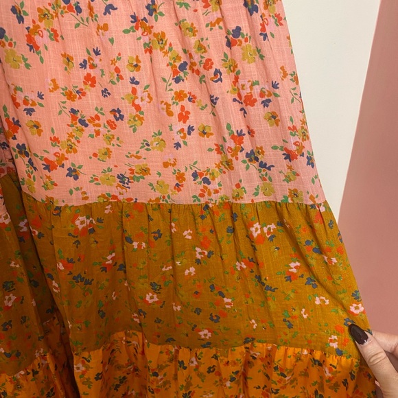 Anthropologie Tiered True Colorful Maxi Dress - Picture 8 of 11